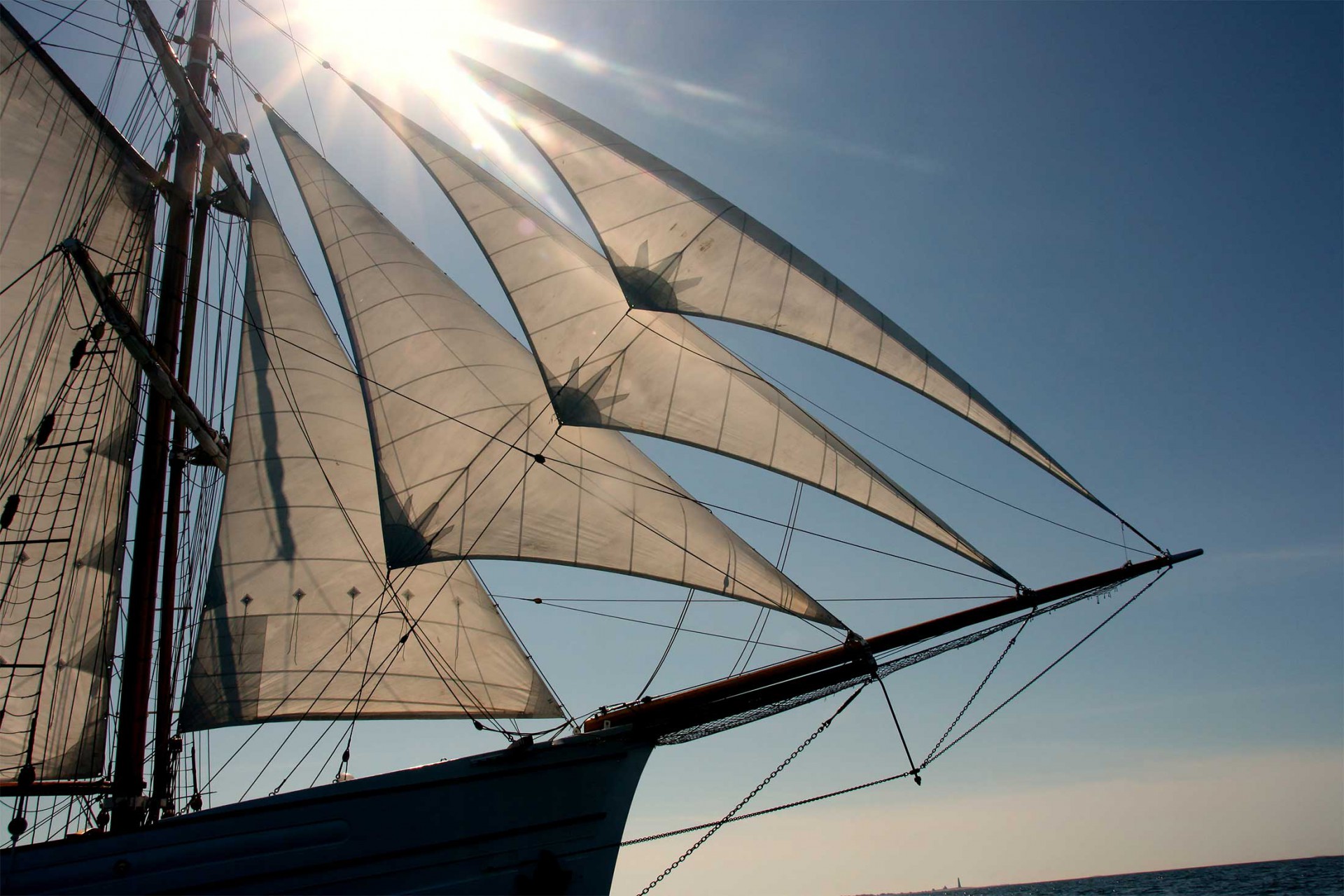 Flere dagers turer med Galeasen Loyal